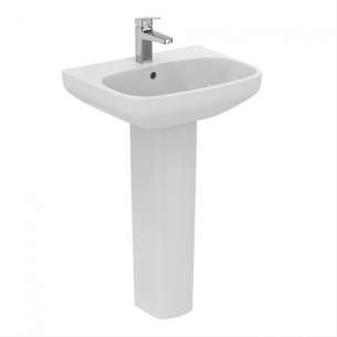 Ideal Standard Ilife Range -  Ideal Standard Is I.life A Basin 55cm 1 Th White Ukp E245801