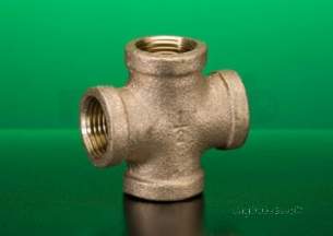 Crane Bronze Fittings -  Crane J71 Bz Cross 1/2 0ec01068u