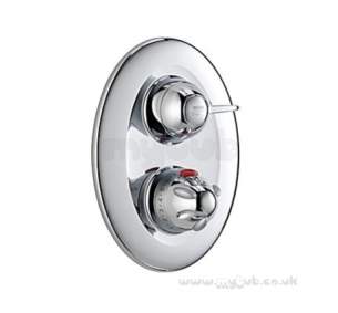 Mira Showers -  Mira Fino B Thermo Shower Mixer Cp