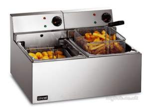 Lincat Appliances -  Lincat Ldf2 Tank Fryer Double Lynx 400