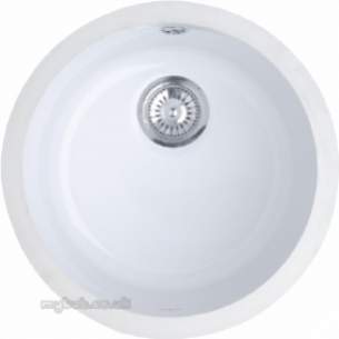 Astracast Sinks And Accessories -  Lincoln 40r1 Round Bowl Undermount Wh