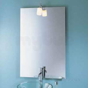 Showerlux Bath Panels -  Showerlux 500 X 900mm Gallery Mirror