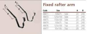 Marley Alutec -  Alutec Cast Og Rft Arm Top 150x100 Am77