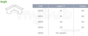 Marley Alutec -  Deepflow 135deg Angle Int Plain Gd535