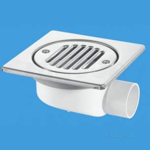 Mcalpine Waste traps overflow -  Untrapped Shower Gully T/a Fd90-t6ss