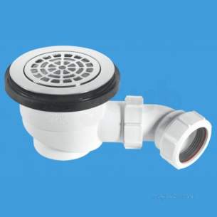 Mcalpine Waste traps overflow -  Mcalpine 90mm Seal Shower Trap St90cpb-p