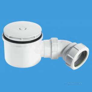 Mcalpine Waste traps overflow -  Shower Trap 90mm X 50mm Wh St90wh10-hp