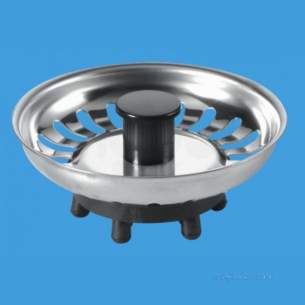 Mcalpine Waste traps overflow -  Mcalpine Strainer Top Bsktop