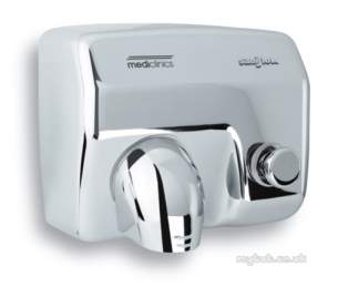 Mediclinics Products -  Manual Hand Dryer Mirror Chrome E88c