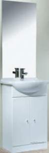 Tavistock Bathroom Furniture -  Meridian 600mm Base Unit White Mvu60w