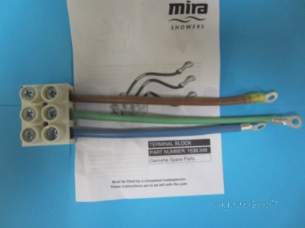 Mira Commercial Domestic Spares -  Mira Spare Terminal Block Assy 1539.349