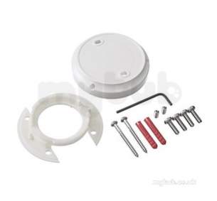 Mira Commercial Domestic Spares -  Mira Spr Mira Excel Backplate Kit