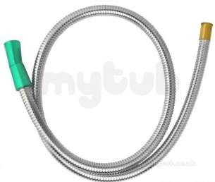 Mira Commercial Domestic Spares -  Mira Spare Hose 125m Chr 450.01