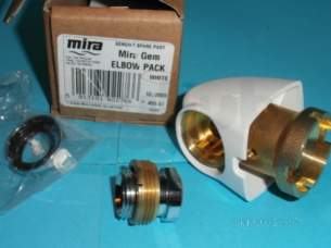 Mira Commercial and Domestic Spares -  Mira 458.07 Elbow Pack White