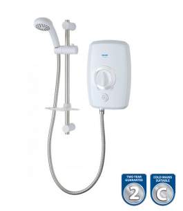 Triton Electric Showers -  Triton T75 8.5kw White Sp7508sc