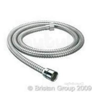 Bristan Showering -  Bristan Ev Hose104 C Chrome Evo Rub Clean 1.5 M Stainless Steel Shower Hose