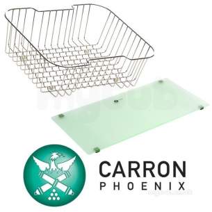 Carron Phoenix Taps and Mixers -  Carron Phoenix Zakai100stca Na Aria Accessory Pack For Single Bowl