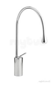 Carron Phoenix Taps and Mixers -  Carron Phoenix 2t1044 Chrome Tulipano Grande Chrome Single Handle Kitchen Tap