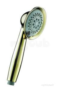 Center Shower Accessories -  Center Brand C04829 Gold Shower Handset With Three Functions