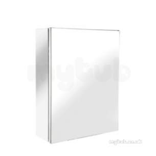 Croydex Bathroom Accessories -  Croydex Wc856005 Ss Avon One Door Small Mirrored Bathroom Cabinet Internal Shelf