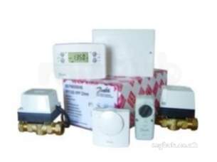 Danfoss Randall Domestic Controls -  Danfoss 087n650140 White Cp715sihpp Heat Share 2 Port Pack