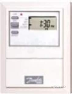 Danfoss Randall Timeclocks and Programmers -  Danfoss 087n653800 White 103e7 7 Day Electronic Time Switch