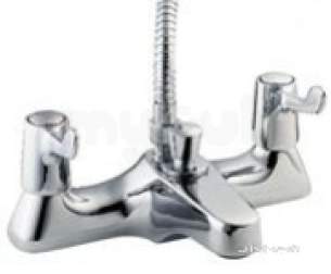 Deva Brassware -  Deva Dlt Spec106 Chrome Lever Action Chrome Commercial Bath Shower Mixer