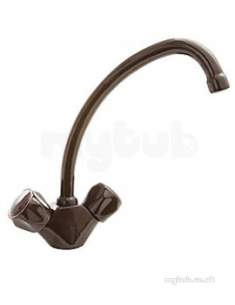 Deva Brassware -  Deva Cms191/002 Mocha Profile Mocha Contract Mono Sink Mixer