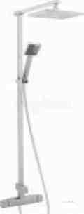 Deva Showering -  Deva Savbdef Chrome Savvi Chrome Thermostatic Shower Valve Riser Kit Included