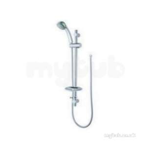 Deva Showering -  Deva Sigkitm02 Chrome Substance Chrome Three Function Shower Kit