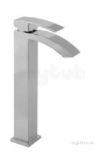 Deva Brassware -  Deva Swo113/ex Chrome Swoop Tall Chrome Basin Tap