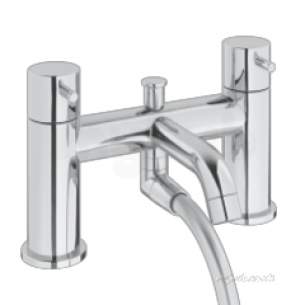 Deva Brassware -  Deva Tease106 Chrome Tease Chrome Bath Shower Mixer Deck Mounted