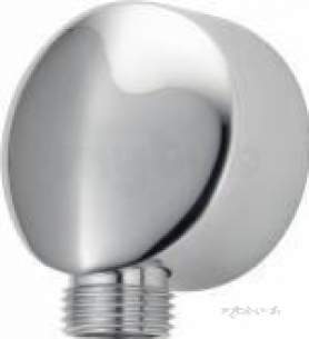 Deva Showering -  Deva Spe03 Chrome Chrome Elbow Connection For Concealed Showers