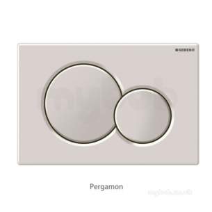 Geberit Commercial Sanitary Systems -  Geberit 115.770.ep.5 Pergamon Sigma01 Dual Flush Plate For Up300 Up320 And Up720