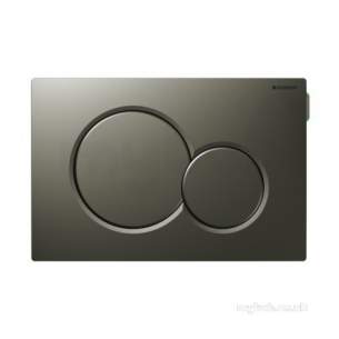 Geberit Commercial Sanitary Systems -  Geberit 115.770.gm.5 Sigma01 Dual Flush Plate For Up300 Up320 And Up720