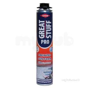 Adhesives and Sealants -  Geocel 6001126 Pink Great Stuff Fire Rated Gun Foam 750 Ml Sold In Quantity Of 6