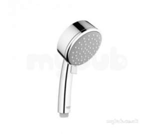 Grohe Shower Valves -  Grohe 27571000 Chrome Tempesta Hand Shower Ii With Two Spray Modes