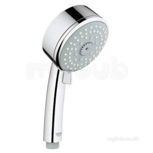 Grohe Shower Valves -  Grohe 27573000 Chrome Tempesta Hand Shower Iv With Four Spray Modes