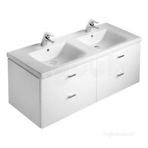 Ideal Standard Concept Furniture -  E6512wg White Gloss Concept Vanity Unit 1300mm 4 Drawers