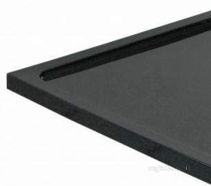 Just Trays Jt40 Slimline Shower Trays -  Just Trays Nl1690010 Coal Natural 1600x900 Shower Tray With Modern Design