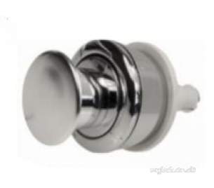 Miscellaneous Cistern Accessories -  Bfvwqbucp-docm Polished Chrome Wirquin Replacement Single Flush Push Button