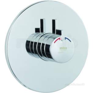 Mira Value and Mini Mixer Ranges -  Mira 1.1663.014 Chrome Miniduo B Thermostatic Shower Valve