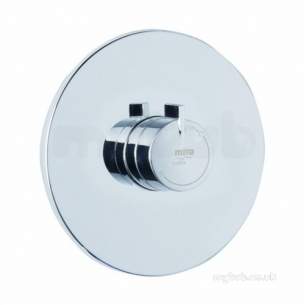 Mira Value and Mini Mixer Ranges -  Mira 1.1663.283 Chrome Minilite Eco B Thermostatic Shower Valve