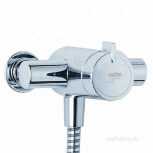 Mira Value and Mini Mixer Ranges -  Mira 1.1663.282 Chrome Minilite Eco E Thermostatic Shower Valve