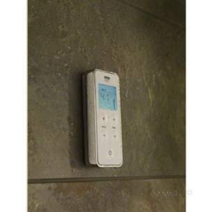 Mira Vision Digital Showering -  Mira 1.1797.005 White/chrome Vision Programmable Remote Controller Only