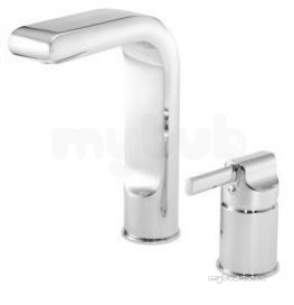 Pegler Luxury Bathroom Brassware -  Pegler Yorkshire 4p2004 Chrome Panacea Two Hole Bath Filler 188 Mm Spout Height