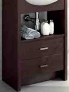 Bathroom Furniture -  Salgar 11750 Wood Galicia Vanity Cabinet 830x520mm