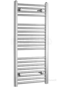 Stelrad 142768 Chrome Straight Ladder Heated Towel Rail 1800mm H X 500mm W