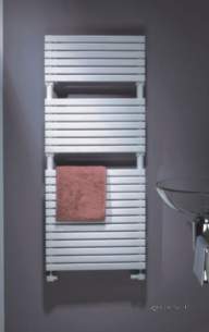 The Radiator Company Towel Warmers and Decorative Rads -  Camitr1251w White Camino 1207x510mm Heated Towel Rail Automatic Bleed Valve