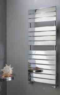 The Radiator Company Towel Warmers and Decorative Rads -  Picctr1251c Chrome Picchio 1201x510mm Heated Towel Rail Automatic Bleed Valve